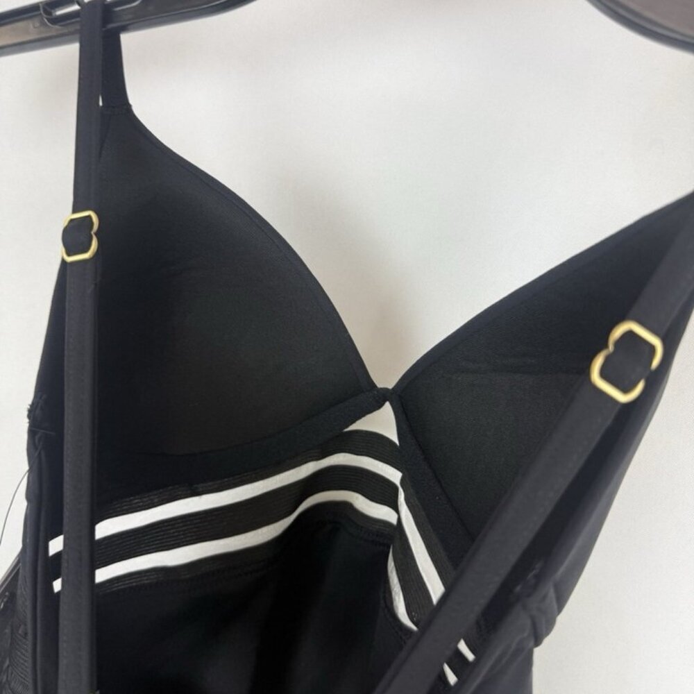 Vince Camuto Women’s Black One Piece Swimsuit Size 4 - Picture 3 of 4